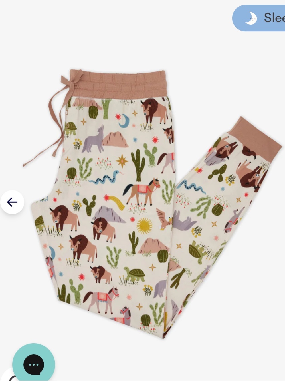 NWT Little Sleepies Wild Frontier Women's Pajama Pants size Medium - Picture 2 of 6